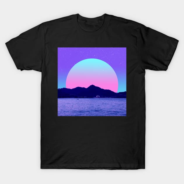 Mountain Glow T-Shirt by RiddhiShah